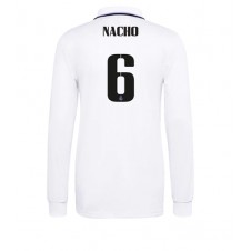 Real Madrid Nacho #6 Hjemmedrakt 2022-23 Langermet
